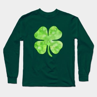 Shamrock Bokeh Long Sleeve T-Shirt